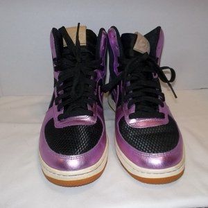 Size 7.5 - Nike Air Force 1 Light High Laser Purple and Black